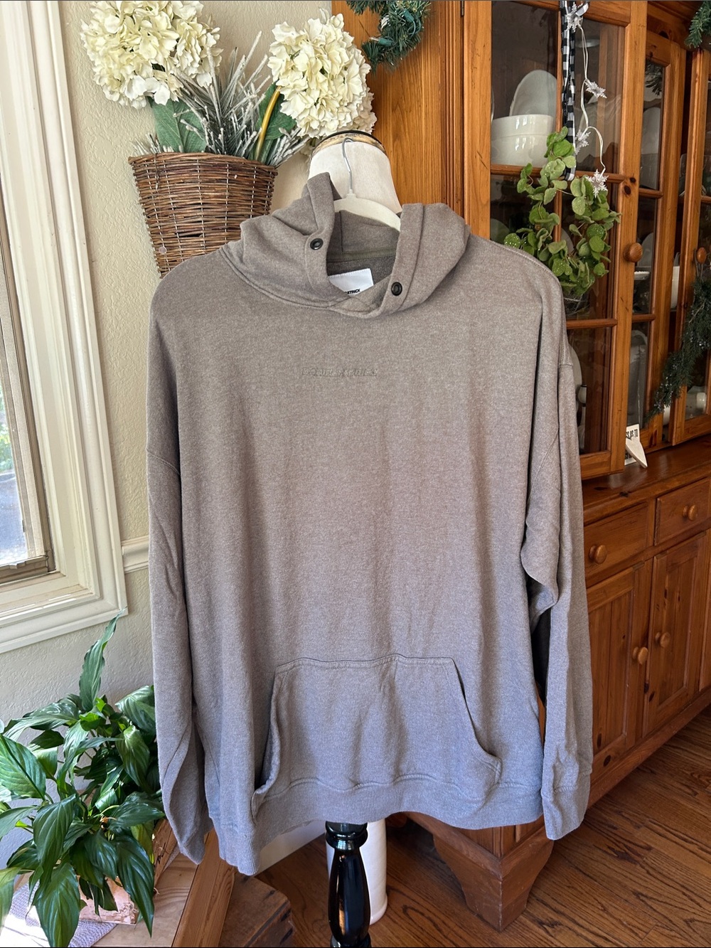 Daniel Patrick Loop Terry Standard Hoodie  EUC